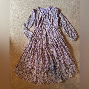 Ivy City Co Multicolor Floral Dress